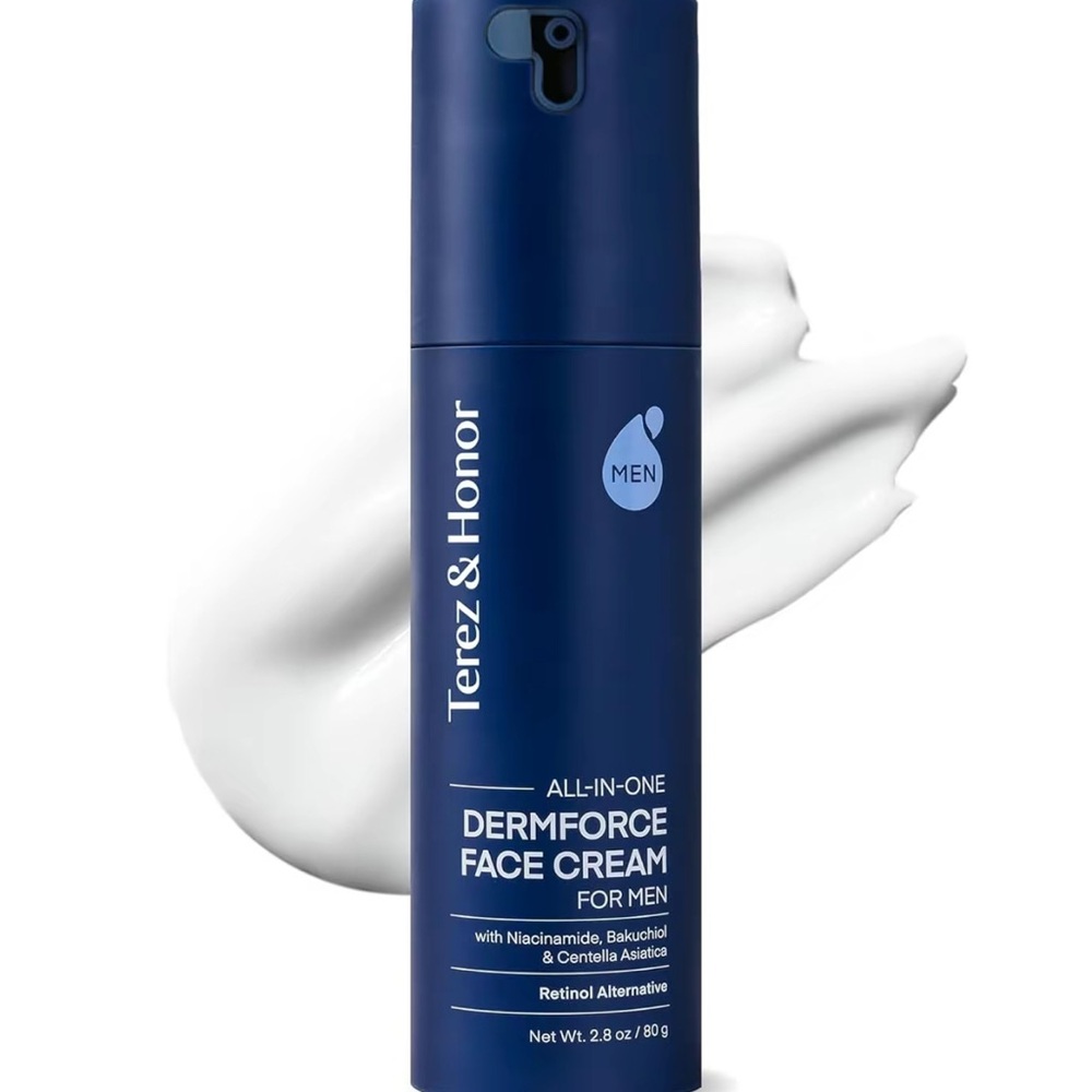 TEREZ  HONOR 6-In-1 Face Cream for Men Korean Dermforce Anti-Aging Moisturize...